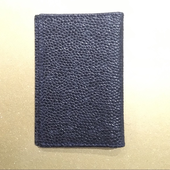 BARNEYS NEW YORK Marble Vin Lamb Business CardCase - Picture 3 of 6